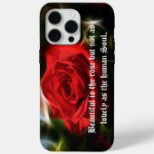 Schöne Rote Rose iPhone/iPad Gehäuse Case-Mate iPhone Hülle (Rückseite)