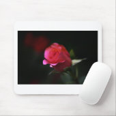 Schöne Rote Rose Mousepad (Mit Mouse)
