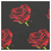 Schöne rote Rose Stoff (Nahaufnahme)