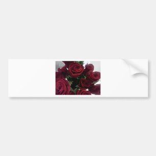 SCHÖNE ROTE ROSEN AUTOAUFKLEBER