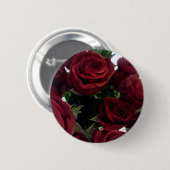 SCHÖNE ROTE ROSEN BUTTON (Vorne & Hinten)