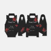 Schöne Rote Rosen Danke, Geschenkschachtel (Ungefaltet)