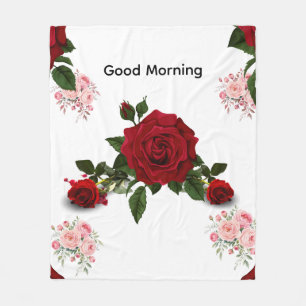 Schöne rote Rosen Decke – schöne Blumen Gard