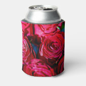 Schöne Rote Rosen Dosenkühler (Kanne Rückseite)