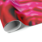 Schöne Rote Rosen Geschenkpapier (Rolleneckpunkt)