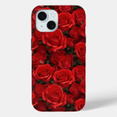 Schöne Rote Rosen Handy Case (Rückseite)