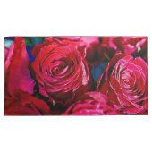 Schöne Rote Rosen Kissenbezug (Vorderseite-Rechts)