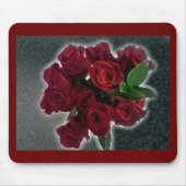 SCHÖNE ROTE ROSEN MOUSEPAD (Vorne)