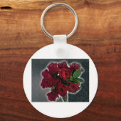 SCHÖNE ROTE ROSEN SCHLÜSSELANHÄNGER (Vorderseite)