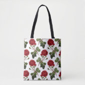 Schöne rote Rosen Tasche (Vorderseite)