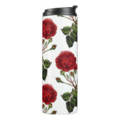 Schöne Rote Rosen Thermosbecher (Nach links gedreht)