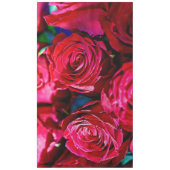 Schöne Rote Rosen Tischdecke (Vorderseite)