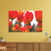 Schöne Rote Tulip-Blume. Leinwanddruck (Insitu (Wohnzimmer))