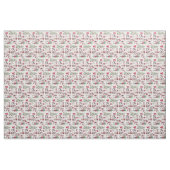 Schöne Rote Weihnachtselemente Stoff (Yard (91,4 cm))