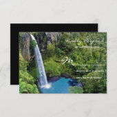 Schöne RSVP Karten für Hochzeiten im Freien (Vorne/Hinten)