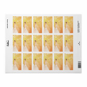 Schöne Rücksendeadressen-Aufkleber. Adressaufkleber (Vorne)