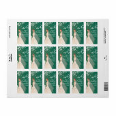 Schöne Rücksendeadressen-Aufkleber. Adressaufkleber (Vorne)