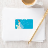 Schöne Rücksendeadressen-Aufkleber. Adressaufkleber (Insitu)