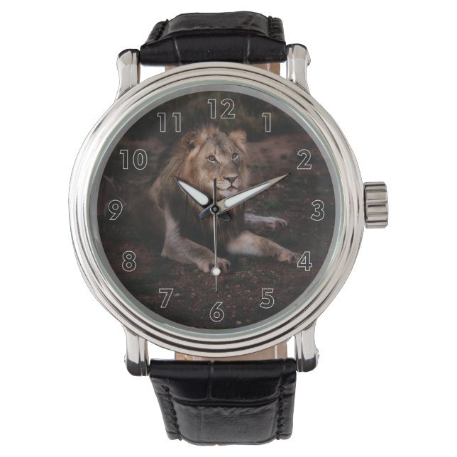 Schöne Ruhestätte im Grünen Armbanduhr (Vorderseite)