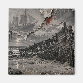Schöne Ruine Magnet (Vorne)