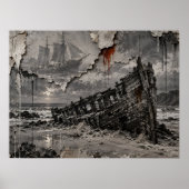 Schöne Ruine Poster (Vorne)