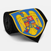 Schöne Rumänien-Flagge Krawatte (Gerollt)