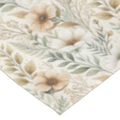 Schöne rustikale Cottagecore Tischdecke (Schrägansicht)