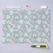 Schöne rustikale Vintage Kirschblüten Seidenpapier (Handwerk)