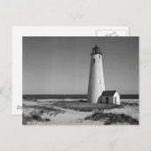 Schöne rustikale Vintage Leuchttürme Foto Postkarte (Vorne/Hinten)