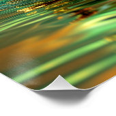 Schöne Sailboat-Kunstwerke, künstliche Intelligenz Poster (Ecke)