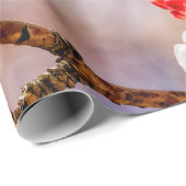 Schöne Sakura Blume an einem sonnigen Tag Geschenkpapier (Rolleneckpunkt)