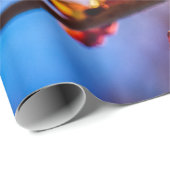 Schöne Sakura-Blüten Geschenkpapier (Rolleneckpunkt)