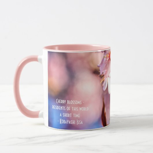 Schöne Sakura-Blüten Tasse (Links)