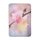 Schöne Sakura Kirschblüten Badematte (Vorderseite Vertikal)