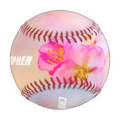 Schöne Sakura Kirschblüten Baseball (Rückseite)