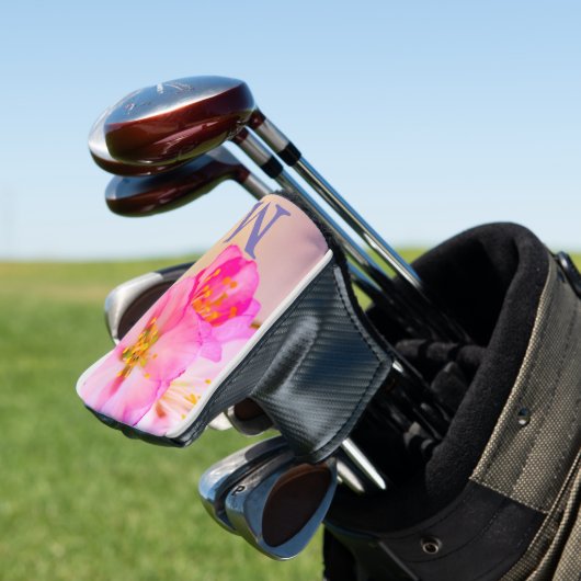 Schöne Sakura Kirschblüten Golf Headcover (In Situ)
