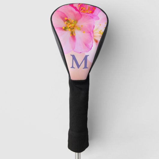 Schöne Sakura Kirschblüten Golf Headcover (Vorderseite)