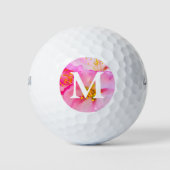 Schöne Sakura Kirschblüten Golfball (Vorderseite)