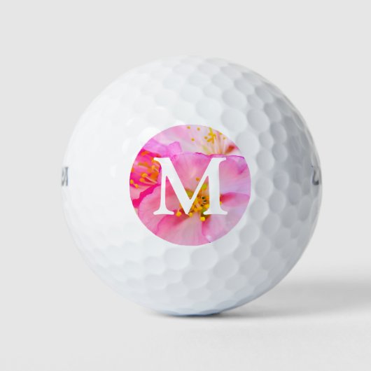Schöne Sakura Kirschblüten Golfball (Vorderseite)