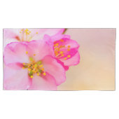 Schöne Sakura Kirschblüten Kissenbezug (Vorderseite-Links)