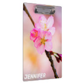 Schöne Sakura Kirschblüten Klemmbrett (Rechts)