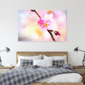 Schöne Sakura Kirschblüten Leinwanddruck (Insitu (Schlafzimmer))