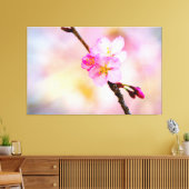 Schöne Sakura Kirschblüten Leinwanddruck (Insitu (Wohnzimmer))