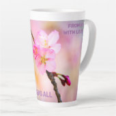 Schöne Sakura Kirschblüten Milchtasse (Rechte Ecke)