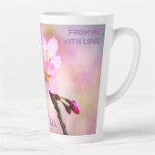 Schöne Sakura Kirschblüten Milchtasse (Rechts)