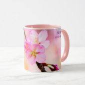 Schöne Sakura Kirschblüten Tasse (VorderseiteRechts)