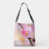 Schöne Sakura Kirschblüten Tragetaschen Mit Langen Trägern (Rückseite)