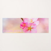 Schöne Sakura Kirschblüten Yogamatte (Rückseite (Horizontal))