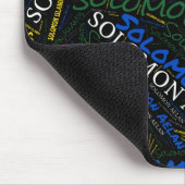 Schöne Salomon Islands Flag Farben Patriotic Mousepad (Ecke)