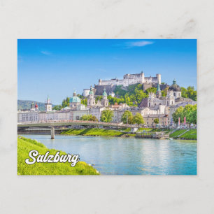 Schöne Salzburg, Österreich Postkarte